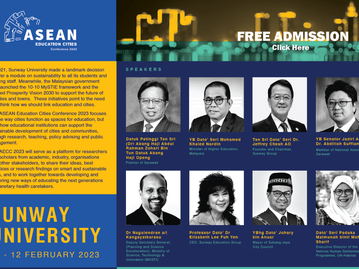 FCRI and ASEAN Education Cities Conference&nbsp;2023